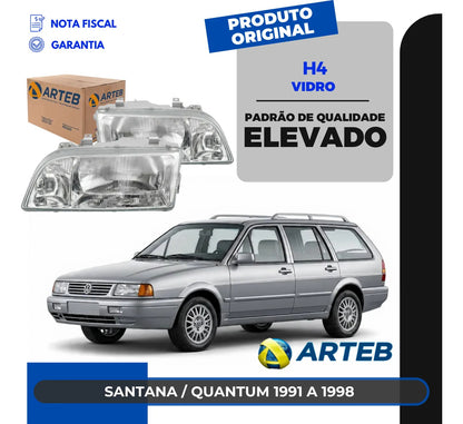 Farol Santana Quantum 1.8 2.0 1991 A 1998 Modelo Arteb