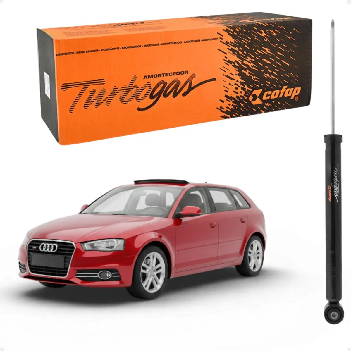 Amortecedor Traseiro Cofap Golf  Audi A3 Bora