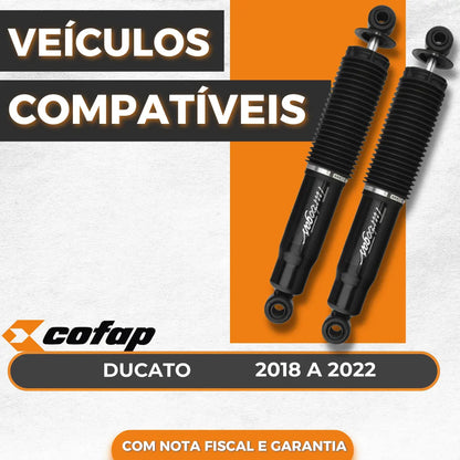 Par Amortecedor Traseiro Fiat Ducato Diesel 2018/2022 Cofap