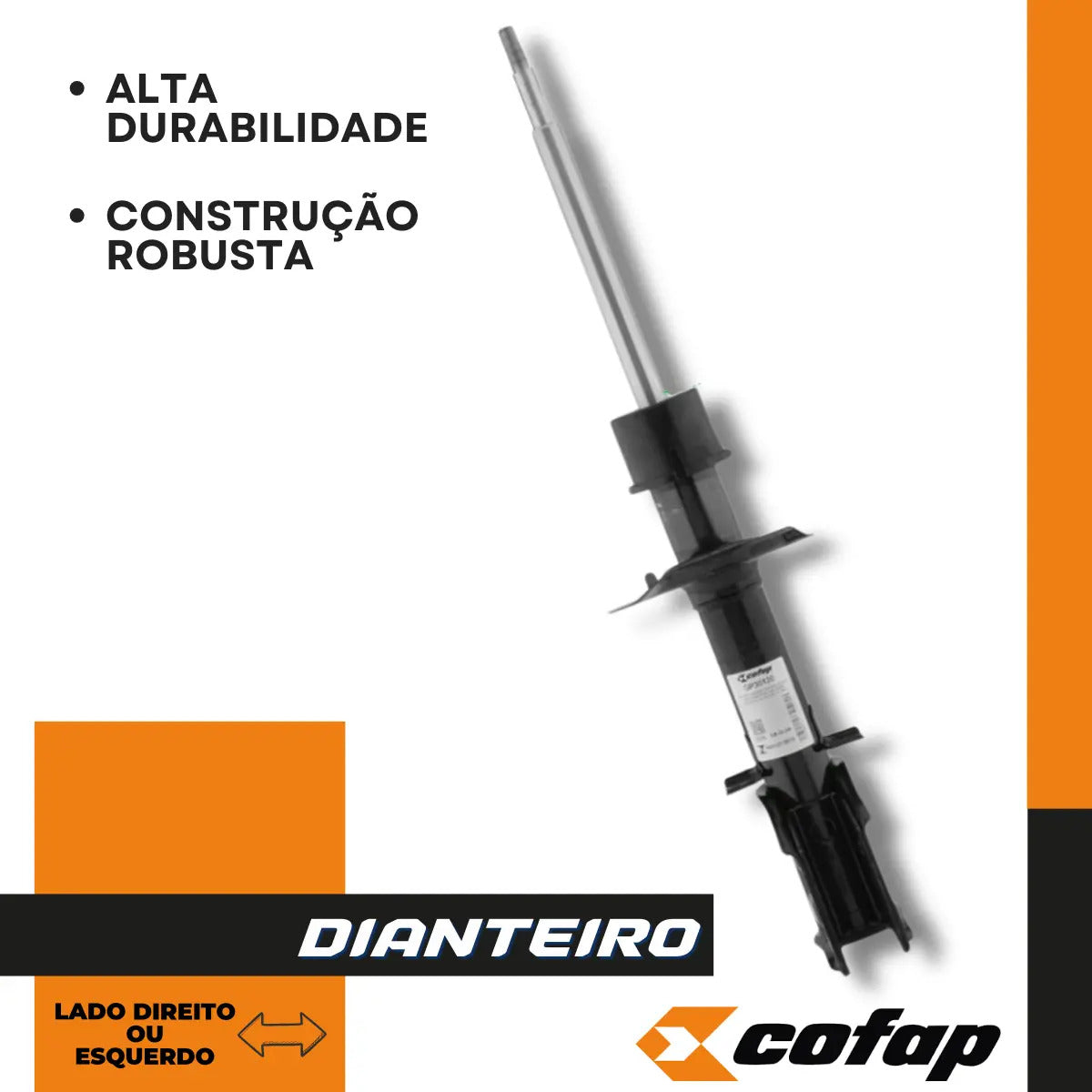Amortecedor Cofap Dianteiro Strada 2001 A 2020