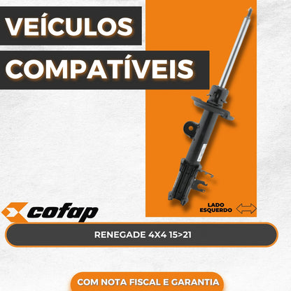 Amortecedor Traseiro Esquer Renegade 4x4 15/21 Cofap Gp33231