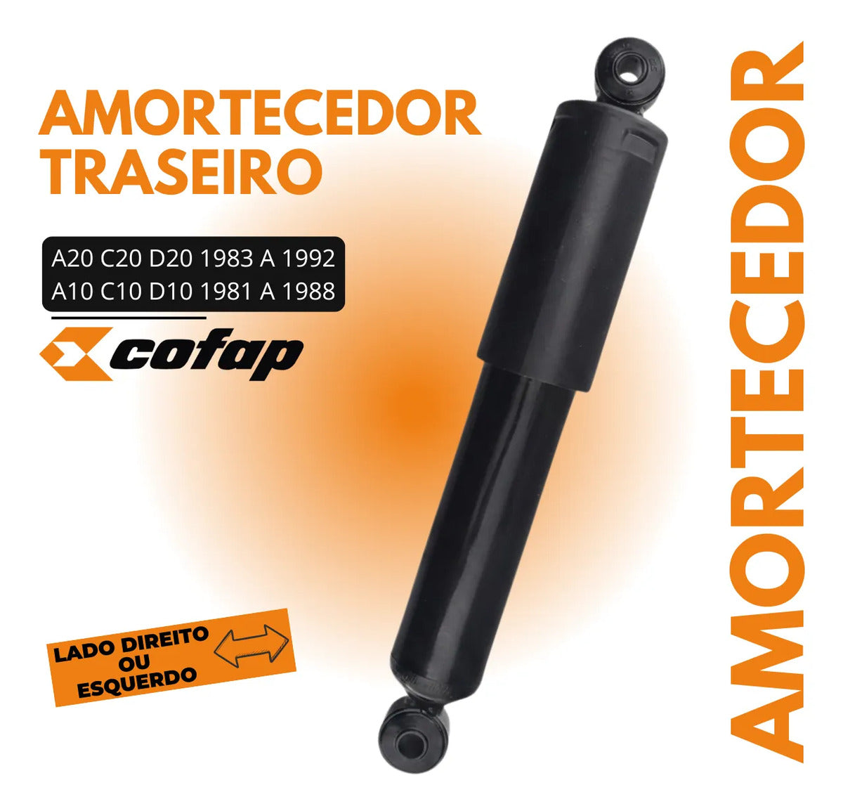 Amortecedor Dianteiro Gm D10 79 80 81 82 Original Cofap