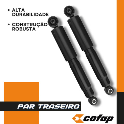 Par Amortecedor Traseiro Gm Meriva 2002 A 2012 Origin Cofap