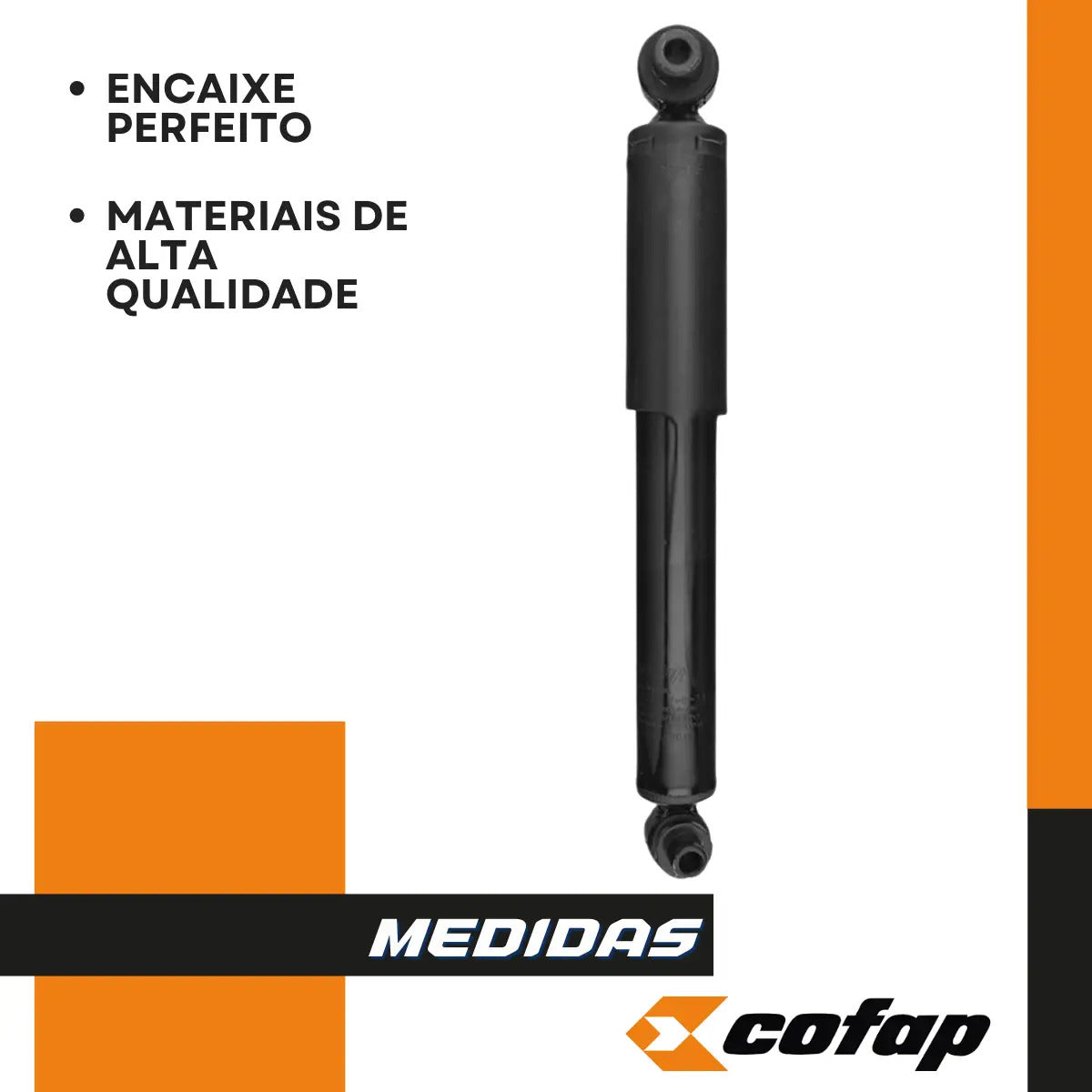 Par Amortecedor Traseiro Renalt Scenic Original Cofap