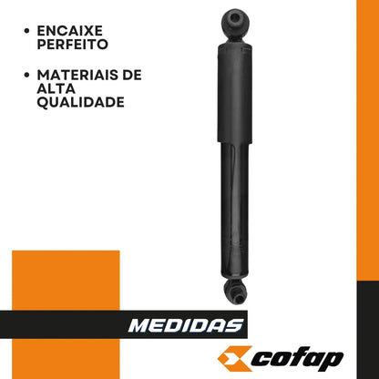 Par Amortecedor Traseiro Renalt Scenic Original Cofap