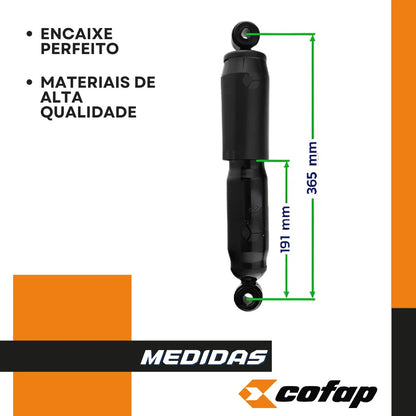 Amortecedor Dianteiro D-20 93 94 95 96 Original Cofap