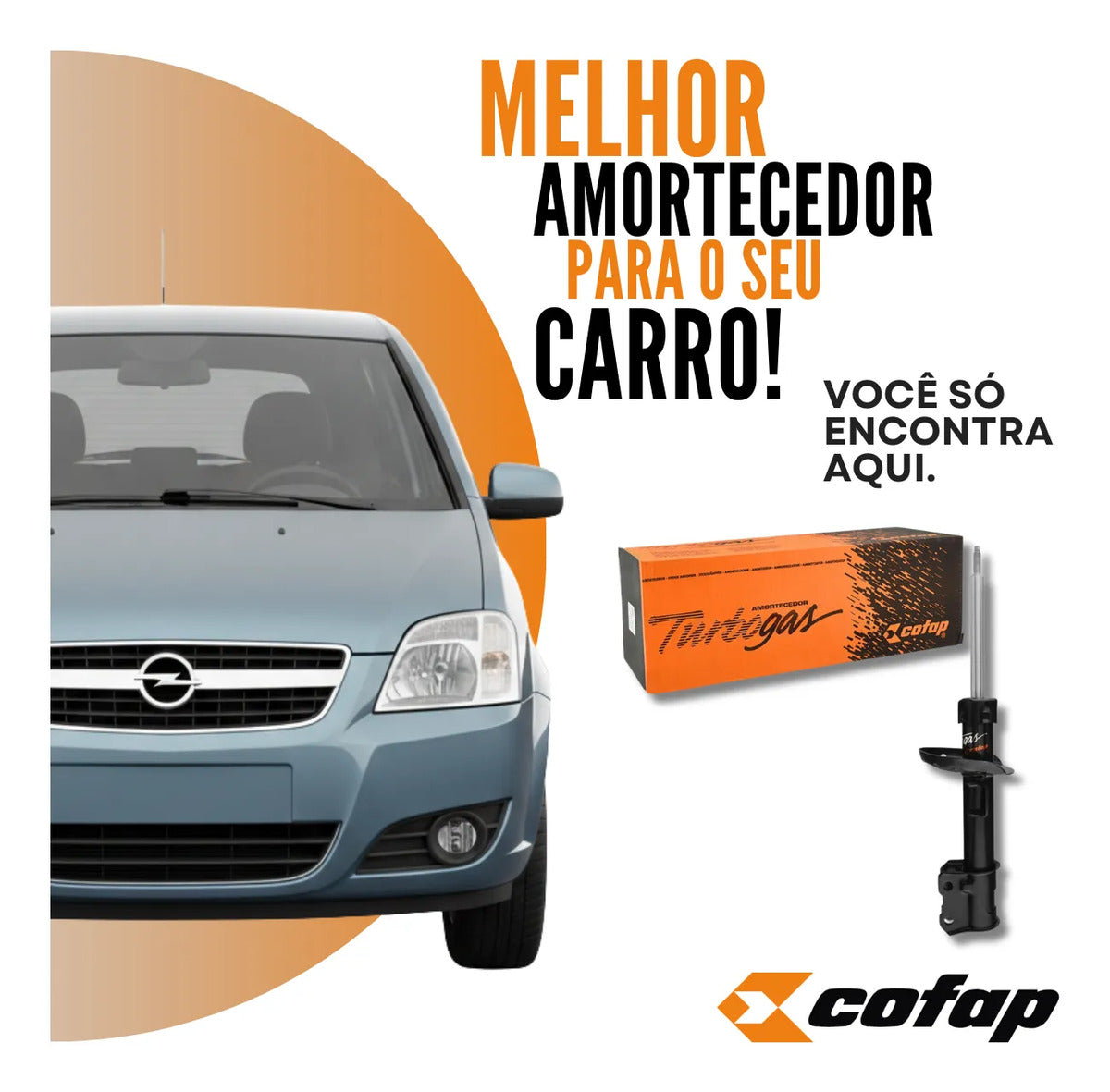 Amortecedor Diant Direito Meriva 02/12 Gp30381 Cofap