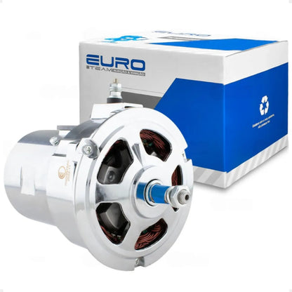 Alternador Fusca Brasília Kombi Adaptação Cromado 12v 75a