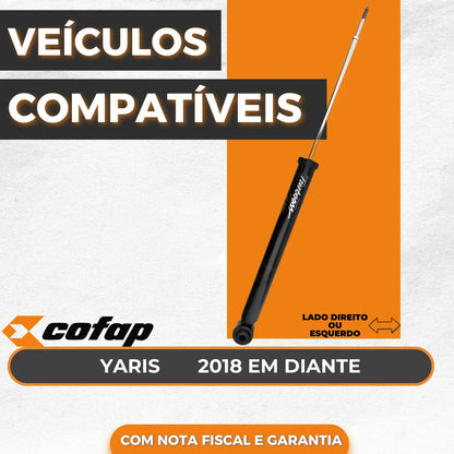 Amortecedor Traseiro Yaris 2018 Em Diante - Cofap
