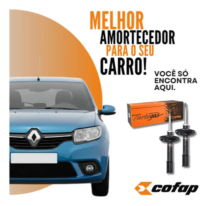 Par Amortecedor Dianteiro Logan Sandero 1.0 2014 A 20 Cofap