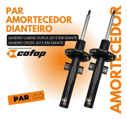 Par Amortecedor Dianteiro Saveiro Cross 2015 Em Diante Cofap