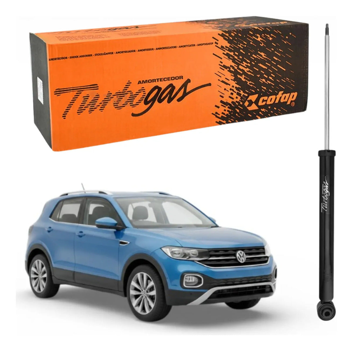 Amortecedor Traseiro Gás T-cross 2019 A 2025 Cofap - Gb48372