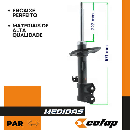 Par Amortecedor Cronos 2018 A 2022 Cofap Gp33297