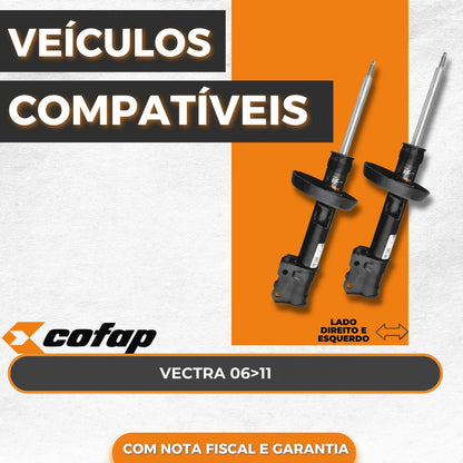 Par Amortecedor Dianteiro Vectra 06 11 Cofap Gp32605 Gp32606