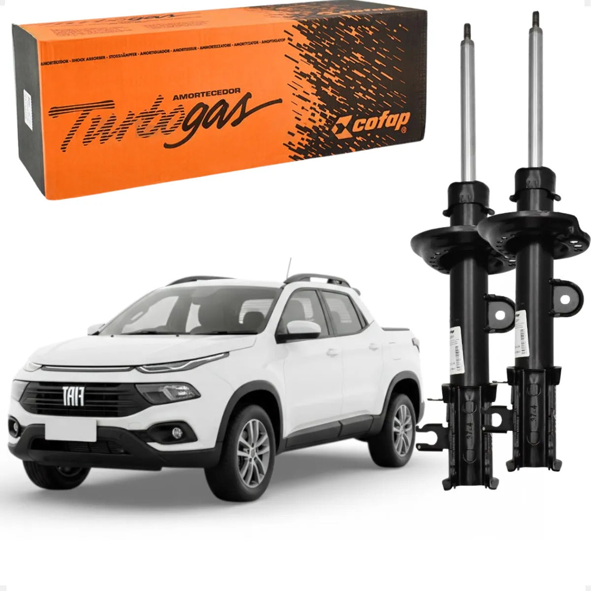 Par Amortecedor Dianteiro Toro 2.0 Flex/diesel Cofap