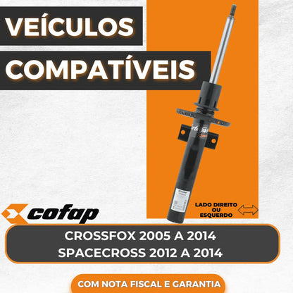Amortecedor Dianteiro Spacecross Ate 2014 Original Cofap