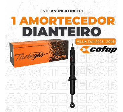 Amortecedor Dianteiro Hilux Sw4 2011 2012 Cofap Turbogas