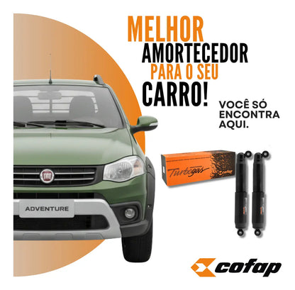 Par Amortecedor Traseiro Fiat Strada Adventure Locker Cofap
