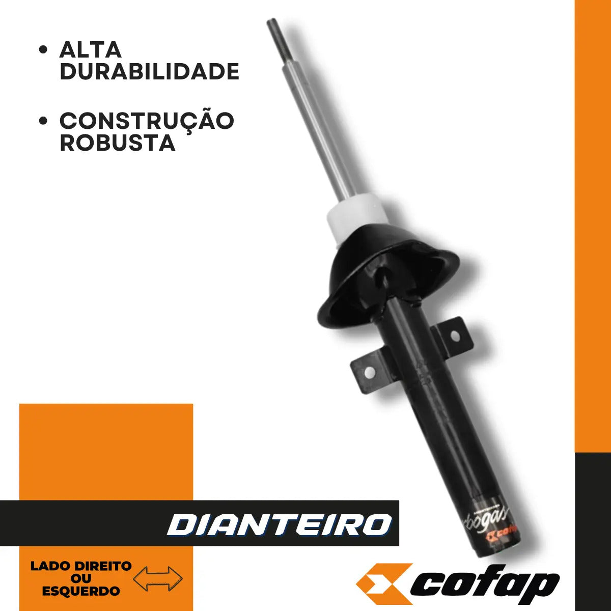 Amortecedor Dianteiro Courier 2001 2002 Original Cofap