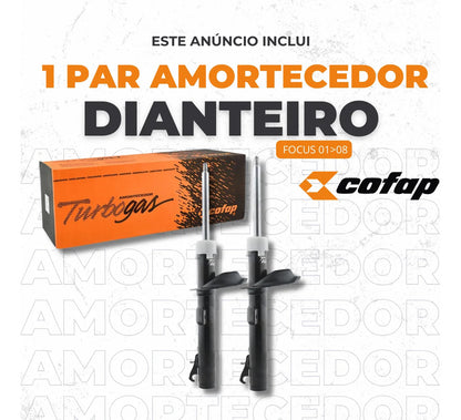 Par Amortecedor Dianteiro Focus 2001 A 2008 - Cofap