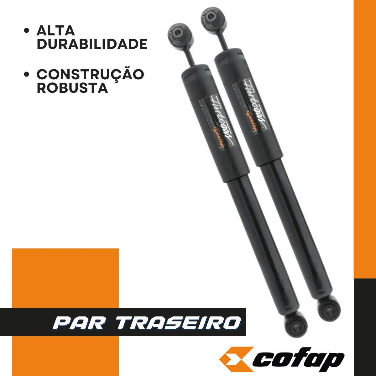 Par Amortecedor Traseiro Peugeot 2008 - 2019 Em Diante Cofap