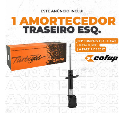 Amortecedor Traseiro Esquerdo Compass Jtd Trailhawck Cofap