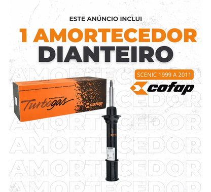 Amortecedor Dianteiro Scenic Todos +99 Cofap Gp32313