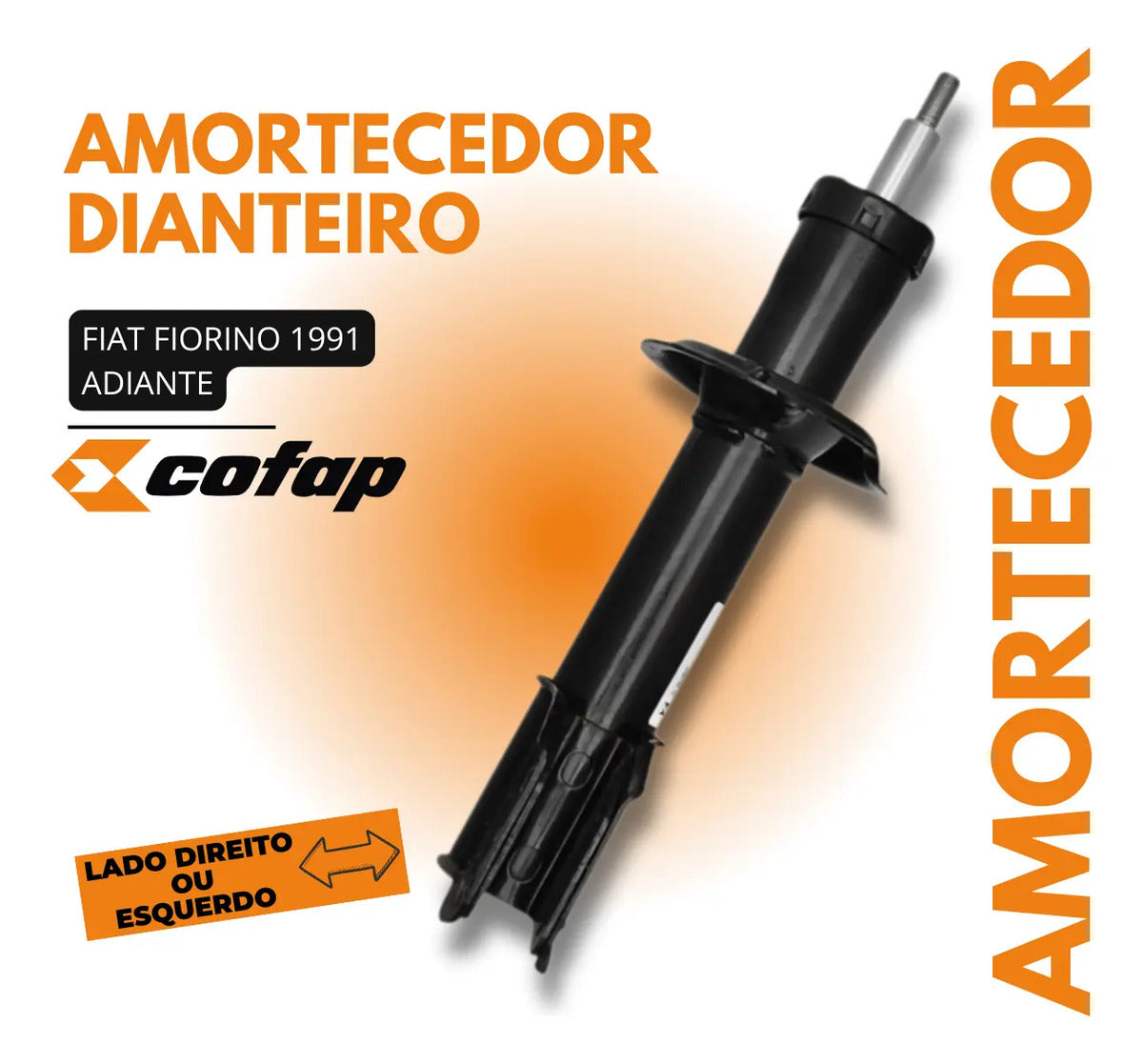 Amortecedor Dianteiro Cofap Fiorino Longa 1991 A 2013