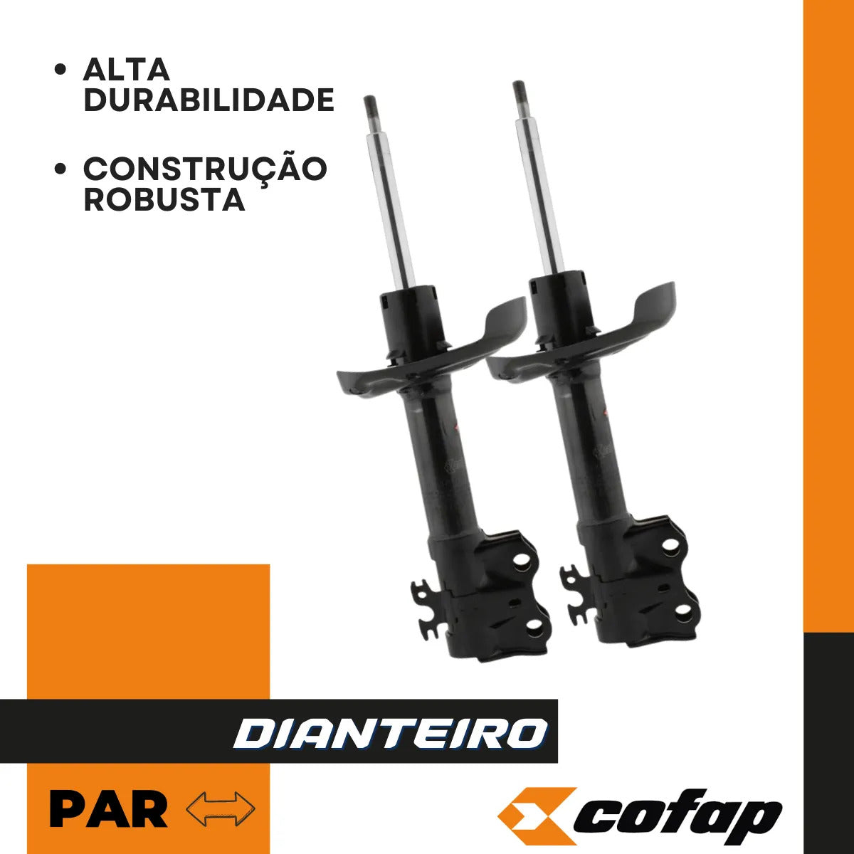 Par Amortecedor Dianteiro Corolla Cross 2021/cofap