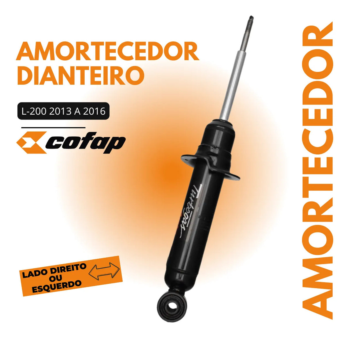 Amortecedor Dianteiro L200 Triton 2013 Com Sds Cofap