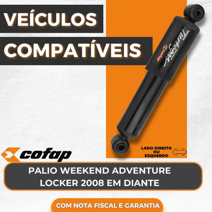 Amortecedor Traseiro Palio Weekend Locker Advent. Cofap