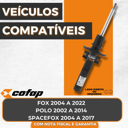 Amortecedor Dianteiro Fox 2004 A 2022 Cofap Original
