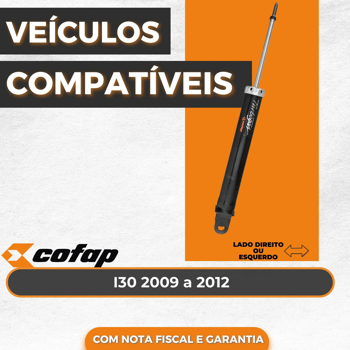 Amortecedor I30 09/12 Traseiro Cofap Gb48232