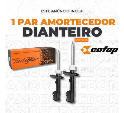 Par Amortecedor Dianteiro Uno 10 - 16 Cofap Gp32826 Gp32827