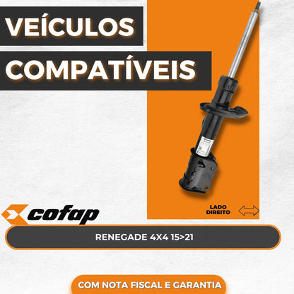 Amortecedor Diant Direito Renegade 4x4 2015 Cofap Gp33228