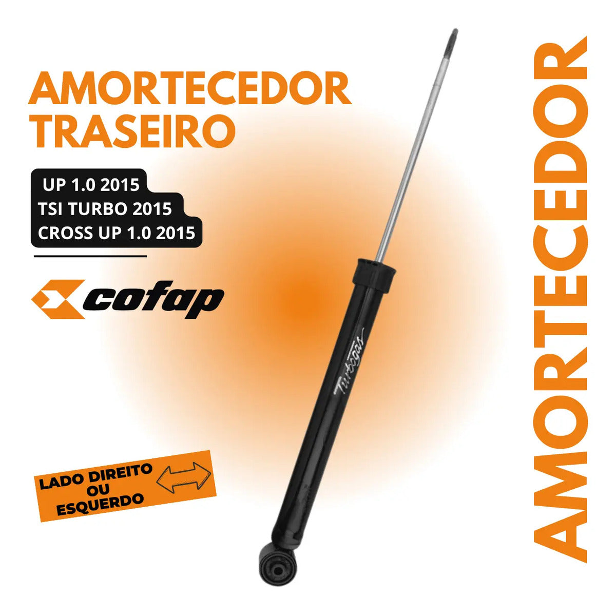 Amortecedor Traseiro Cofap Cross Up 1.0 2015 Em Diante