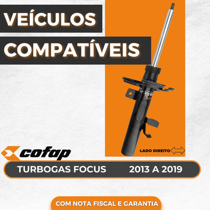 Amortecedor Dianteiro Direito Focus 2012 A 2019 - Cofap