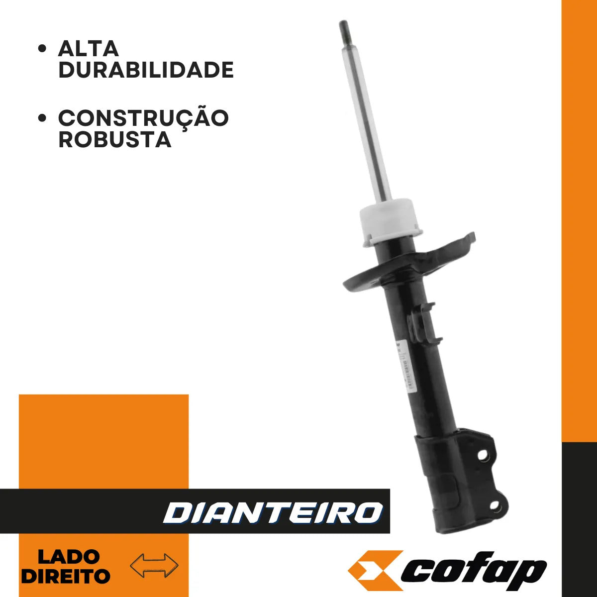 Amortecedor Strada 2016 A 2024 Cofap Gp33398