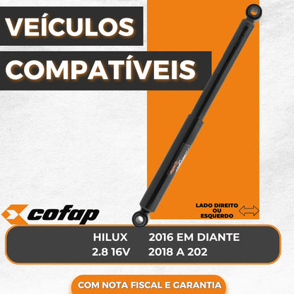 Amortecedor Traseiro Toyota Hilux 2016/2020 Cofap