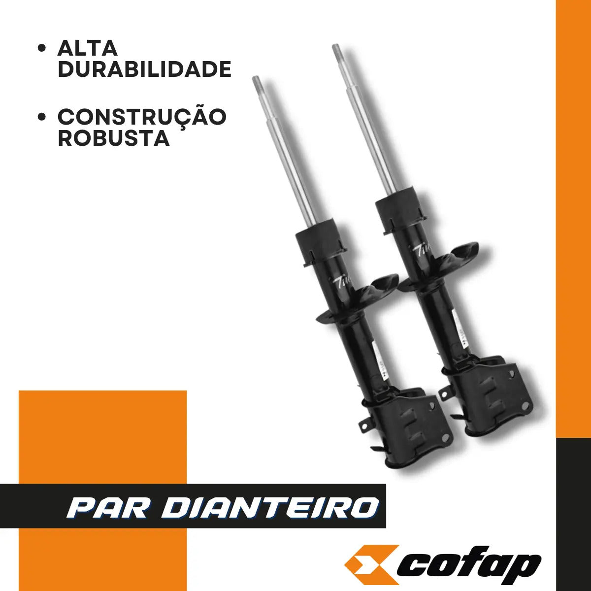 Par Amortecedor Dianteiro Palio Fire 2004 Original Cofap