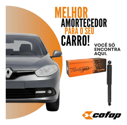 Amortecedor Traseiro Renault Fluence 2011 A 2016 Cofap