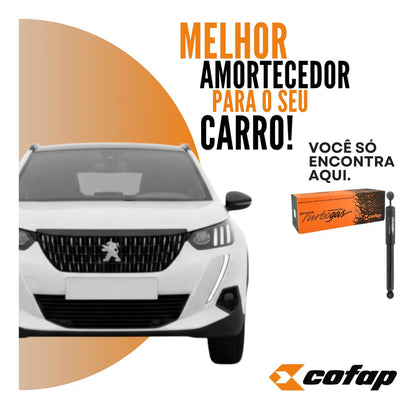 Amortecedor Traseiro Peugeot 2008 - 2019 Em Diante Cofap