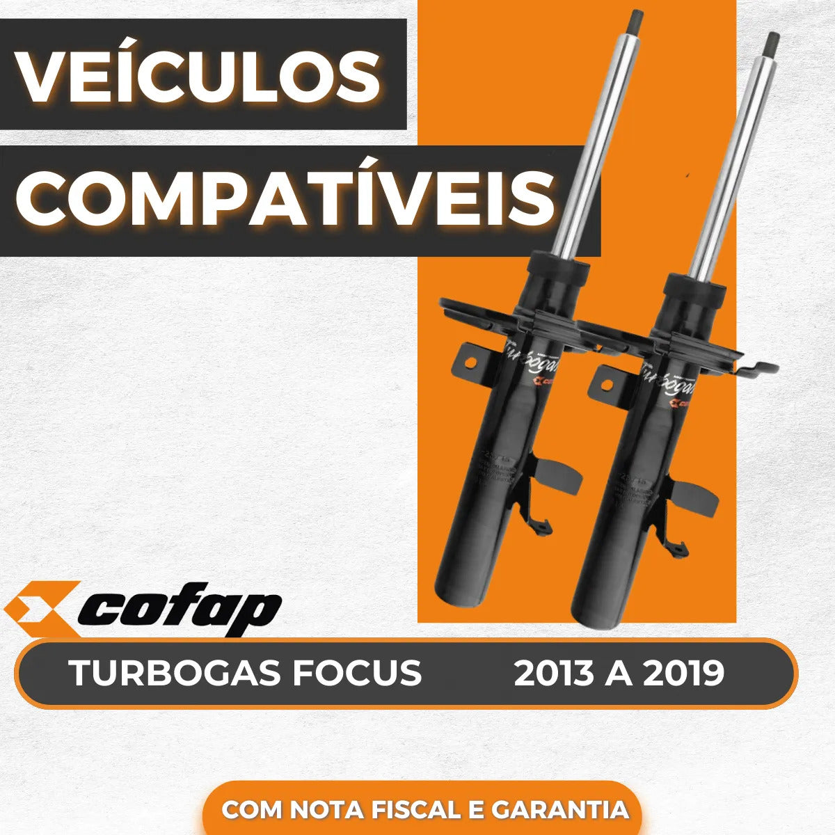 Par Amortecedor Dianteiro Focus 2012 A 2019 - Cofap