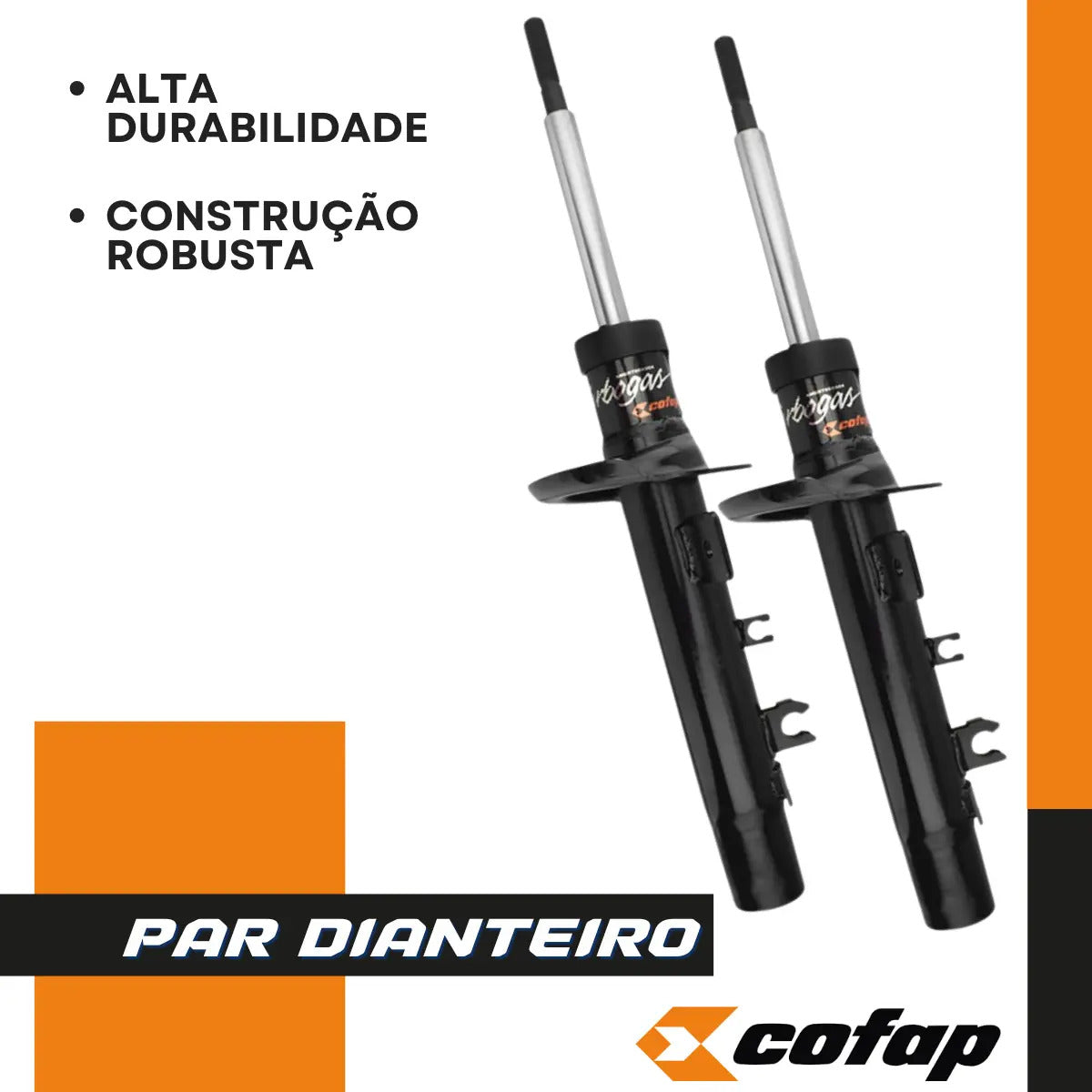 Par Amortecedor Dianteiro Citroen C3 2003 A 2012 Cofap