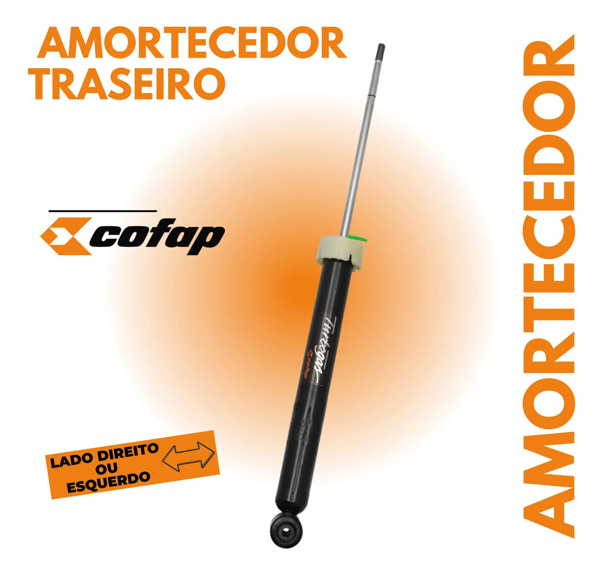 Amortecedor Traseiro Cofap Uno 2015 Em Diante