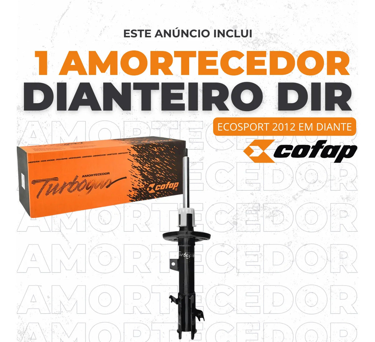 Amortecedor Dianteiro Turbogas Cofap Gp33472