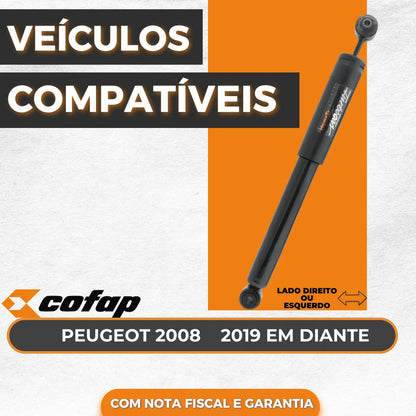 Amortecedor Traseiro Peugeot 2008 - 2019 Em Diante Cofap