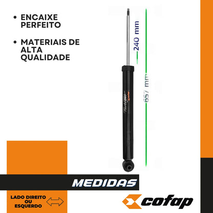 Amortecedor Traseiro Cofap Gb48308 Vw Taos 2021-2024