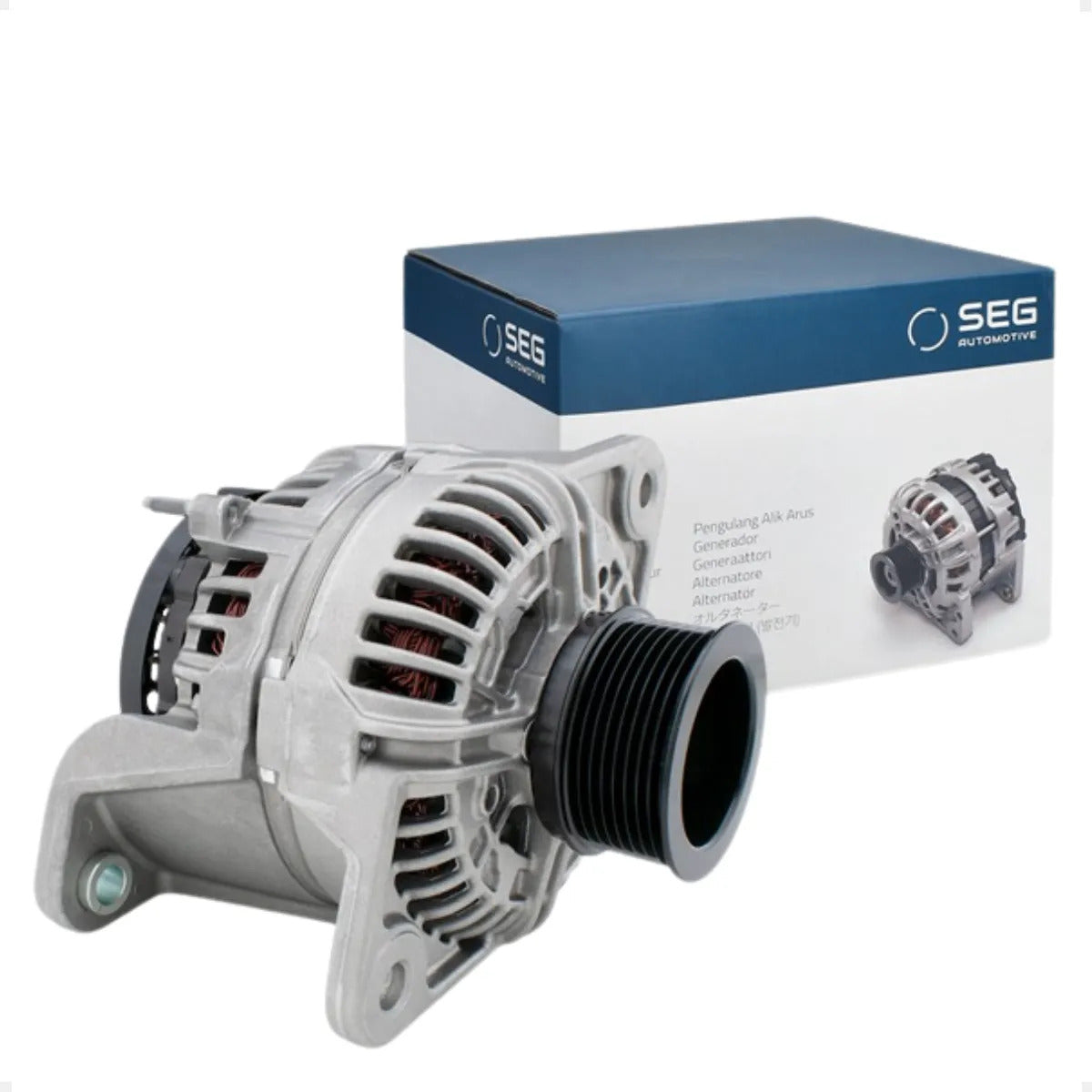 Alternador Volvo Fh Fm 24v 110a 2006 A 2011 Com Polia 8pk
