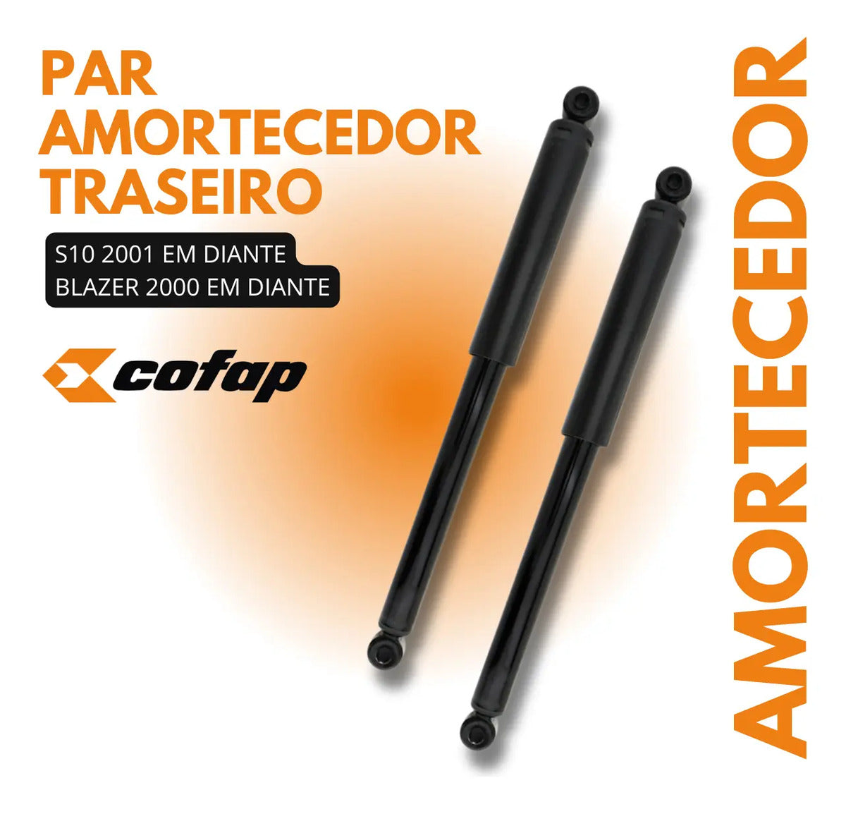 Par Amortecedor Transversal Blazer 200 Em Diante Cofap